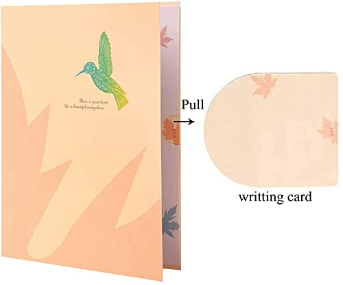 Biglietto pop-up, fatto a mano in 3D, biglietto di...