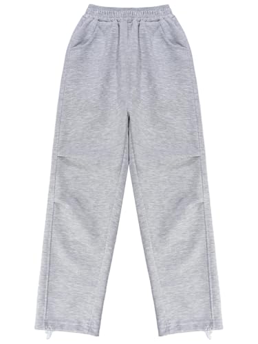 Kids Boys Girls Skateboarding Sweatpants Elastic Waistband Drawstring Hem with Three Pockets Toursers Daily Wear3