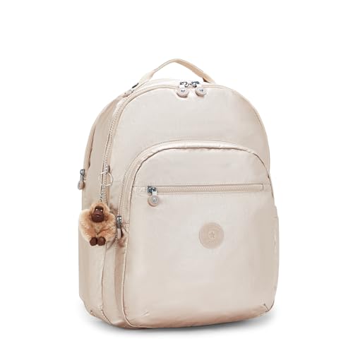 Image of Kipling Women's Seoul Extra Large 17 inch Laptop Backpack, Durable, Roomy with Padded Shoulder Straps, Built-In Protective Sleeve