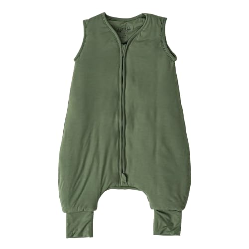Image of Sleeveless Soft Baby & Toddler Sleeping Sack, Breathable with Adjustable Feet Cuffs & Anti-Slip Grip