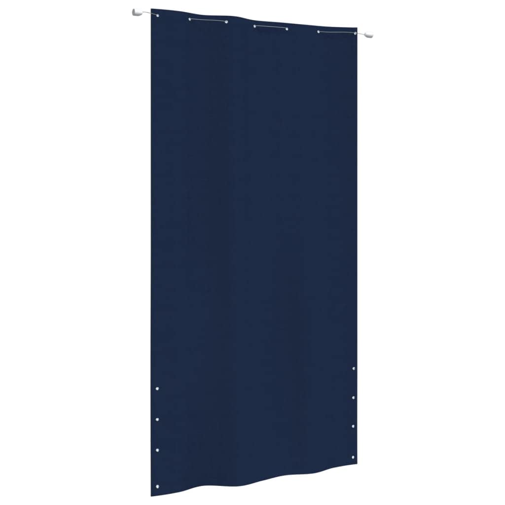 Brise-Vue Balcon Bleu 140x240 Cache-Vue Occultant Tissu Oxford Résistant Terrasse