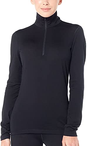 Icebreaker Merino Women's 200 Oasis Long Sleeve Thermal Cold Weather Half Zip Base Layer Top2