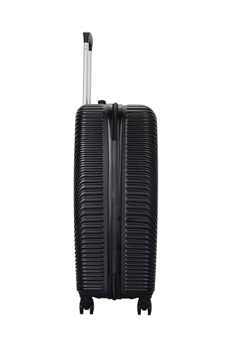 Image of American Tourister Voyanta | Check-in Trolley Bag (69 cm) | 58 Ltrs | 8 Smooth Wheels | Hard Case | Combination Lock | 3 Years Global Warranty | Black