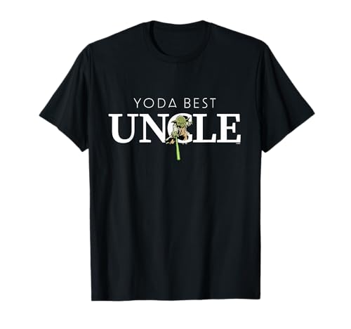 T-shirt Star Wars Yoda pour oncle geek à porter lors des réunions de famille