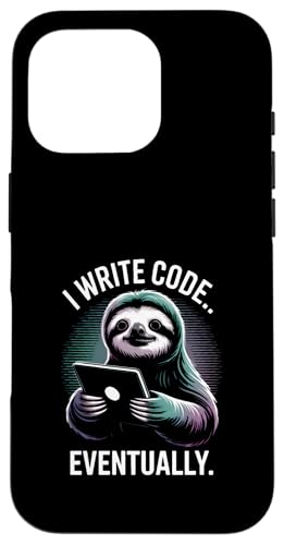 I Write Code Eventually Lazy �i�}�P���m �v���O���}�[���C�t �X�}�z�P�[�X iPhone 16 Pro �p