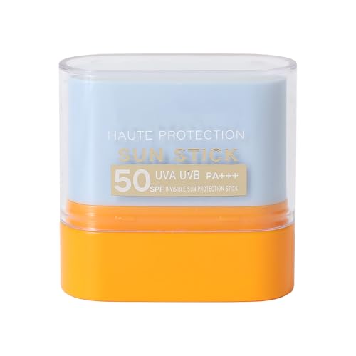 Stick De Protección Solar Invisible, SPF Sun Stick, Sin Protector Solar De Fundición Blanca, Con Protección UV, No Grasiento Y Resistente Al Sudor, 13x8.5x5.1cm, Para Todos Los Tipos De Piel
