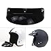 pp supm 1pc Motorcycle Helmet Retro Sun Visor Black 3-snap Motorcycle Sun Shade Visor Shield Car Accessories