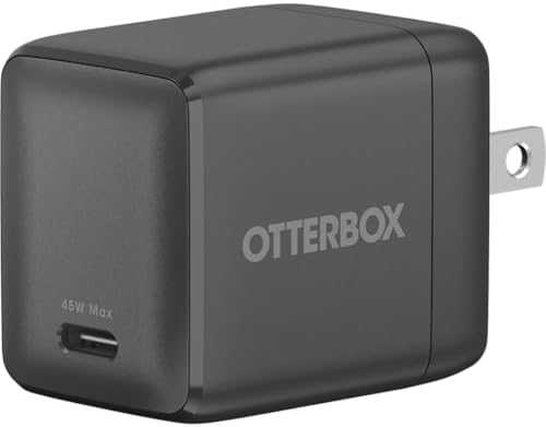 OtterBox Universal Device 45W USB-C Wall Charger - Black | 45W Fast Charge, Single Device USB-C Wall Charger, Compact & Travel-Sized