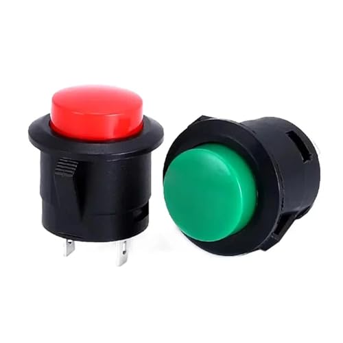 Interrupteur de réinitialisation 16mm bleu pour tableau de bord auto - 8