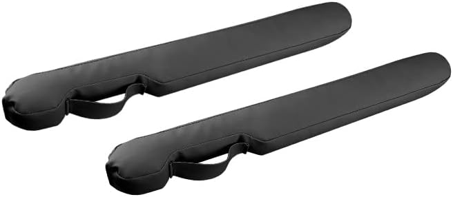 LCDXBYTFTSeat Gap Leak Stopper Seat Slot Plug Car Seat Gap Filler Universal Fit Organizer Fill The Gap Between Seat and Console Stop Things from Dropping Car Gap Plug (Black)