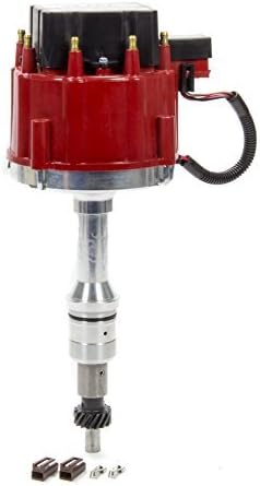 Performance Distributors 358212RD Racing Distributor with Red Cap for Small Block Ford