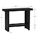 MAHANCRIS Console Table, 39.4'' Black Entryway Table for Hallway, Narrow Sofa Table Behind The Couch, Modern Foyer Tables for Entrance, Living Room, Corridor, Easy Assembly, Black CTHB16801