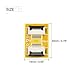 sourcing map 2 Stück FFC FPC Erweiterungskarte PCB Erweitern ZIP HDD Anschluss 10 Stift 0.5mm Tonhöhe Einseitig für LCD 3D Drucker Kamera DVD TV Laptop Audio