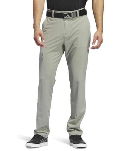 adidas Mens Ultimate365 Tapered Pants Silver Pebble 24 30W X 34L