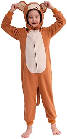 Rabtero Children Animal Costume, Unisex Kids Animal Onesie, Halloween/Christmas/Carnival Festival Costume for Kids
