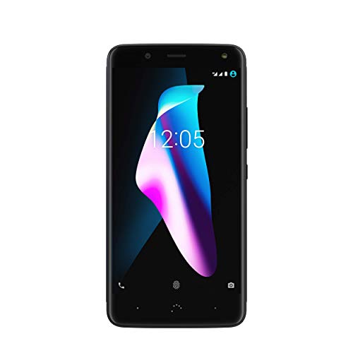 bq c000285u00a013,20u00a0cm (5,2u00a0Pulgadas) Smartphone Aquaris V (32u00a0+ 3GB) (12MP Cámara, Qualcomm Snapdragon 435u00a0Octa Core, Android 8u00a0Oreo.), 148,1u00a0X 73u00a0x 8,4u00a0mm Deep Negro