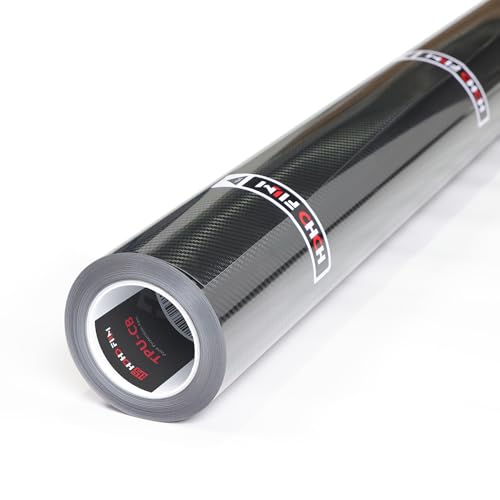 Film de protection carbone brillant PPF HOHOFILM en TPU de qualité supérieure 152x300