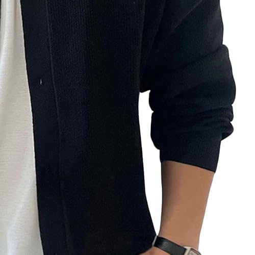 Men's V Neck Casual Cardigan Sweater Button Knitted Fashion Men Outerwear Lightweight Knitted Button Down Sweaters4