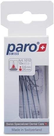 Paro Swiss Isola Long, X-Fine, Blue, Taper, Ø 2/6 Mm, 100 Pcs.