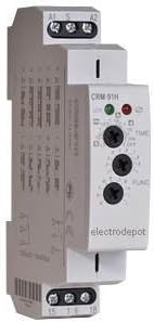 Migro Multi-Function Timer; 10 Functions, 0.1s-10d, Universal Voltage 12/24/120/208/220/240 VAC VDC, Relay Output N/O-N/C, DIN Rail 35mm, UL Listed, CE Approved