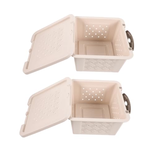 Hohopeti 2stücke Atmungsaktive Transportbox Für Hamster Kleintiere Meerschweinchen Kaninchen Kunststoff Käfig Aufbewahrungsbox Klein Sicher Und Leicht Zu Reinigen