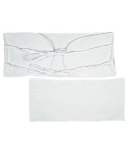 2-Pack Belly Binder, White