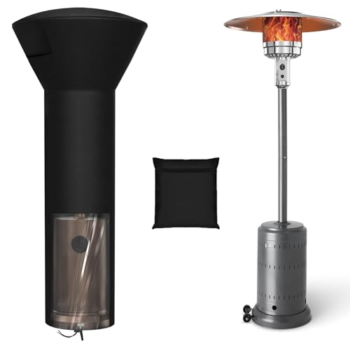 SIRUITON Patio Heater Covers,420D Outdoor Heater Cover