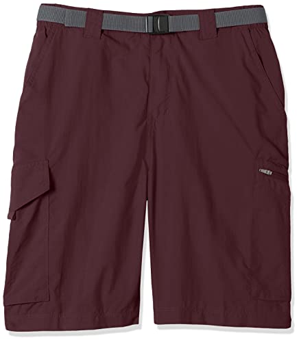 Image of Columbia Men's Regular Fit Shorts (AM4723 Cypress Heather Camo Print 40)