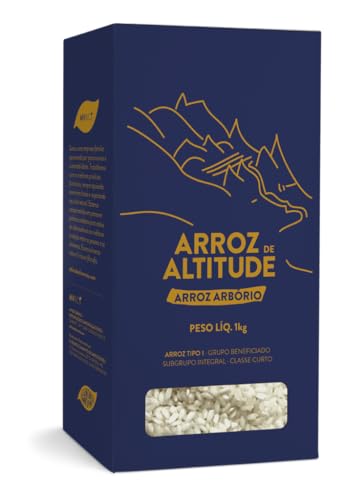 Arroz Arborio - Arroz de Altitude - Pacote Unitário de 1kg