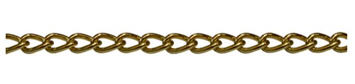 Corderie Italiane 006007524 Catena Gourmette, Ottonata, 1.5 X 5 X 2 Mm, 3 M, 1,5 Mm