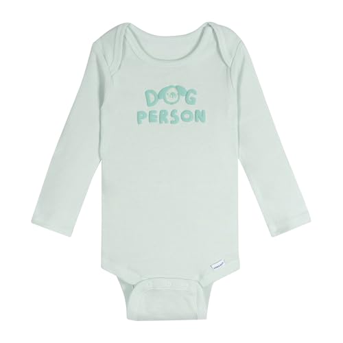 Image of Onesies Brand Unisex Baby 6-Pack Long Sleeve Bodysuits - Breathable Cotton One-Piece Outfits for Newborns & Infants