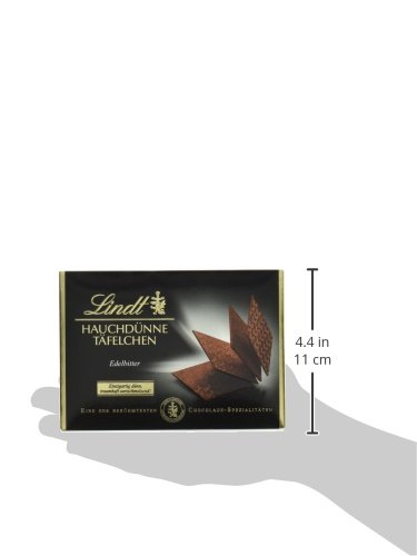 Lindt Hauchdünne Täfelchen | 125g | Edelbitter-Schokolade | Dunkle Schokolade | Schokoladen-Geschenkidee - Image 7