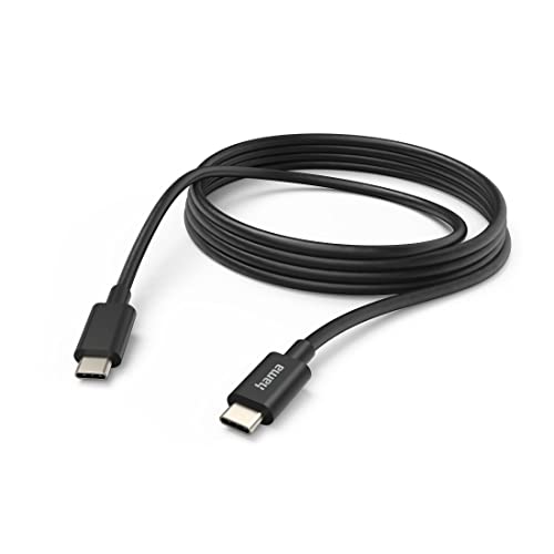 Hama USB-C - USB-C [dP[uA3[gAubNAf[^]E}[dΉ