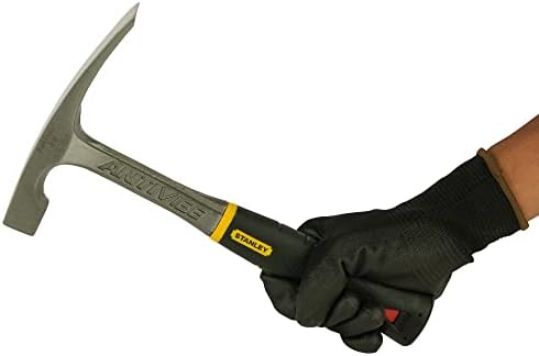 Stanley 1-54-022 FatMax AntiVibe Brick Hammer, 20 oz