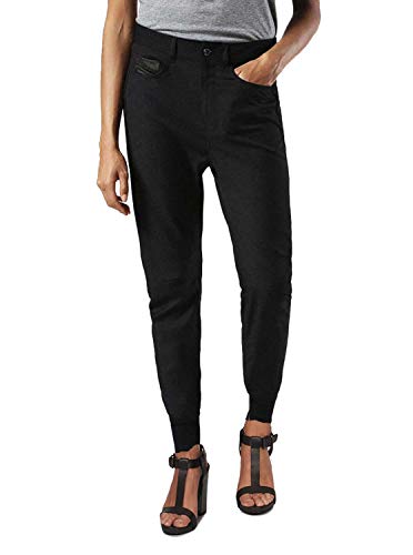 Diesel Fayza-CC Jean pour femme Boyfriend, Noir , 24W
