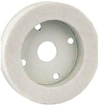 34948 6"X 4"X 1" Plate Mounted Toolroom Wheel White A/O Wa-46K-V (1 Wheel)