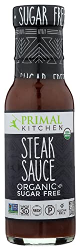 Primal Kitchen Sauce Steak Org Sf, 8.5 Oz (Pack Of 6)