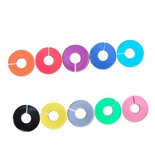 Toyvian 10 Pcs organizador de roupas organizador roupa cabides infantis divisores divisores roupas r