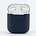 Produktbild Damonlight Schutzhülle Podskin AirPods Case stoßfest weiche Haut für AirPods Ladehülle (Mitternachtsblau)