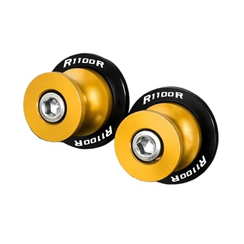 Bobines bras oscillant 8mm or avec vis support arrière antichoc