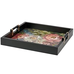 Moody Floral Tray
