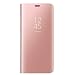 Produktbild VGANA Hülle für Xiaomi Mi 10T Lite 5G, Clear View Stand Mirror Intelligenz Handyhülle für Xiaomi Mi 10T Lite 5G. Rot