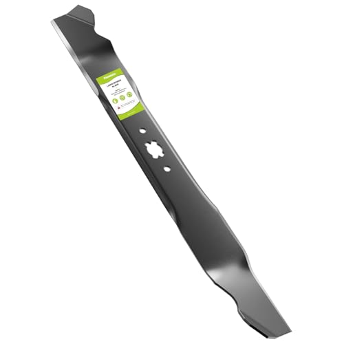 Fismiuta 21 Inch Lawn Mower Blade - Mulching Blade for Cub Cade MTD Craftsman Troy Bilt TB110 TB200 Some 21' Walk Behind Push Mower Replace Parts 942-0741A 742-0741A CMXGZAM100067