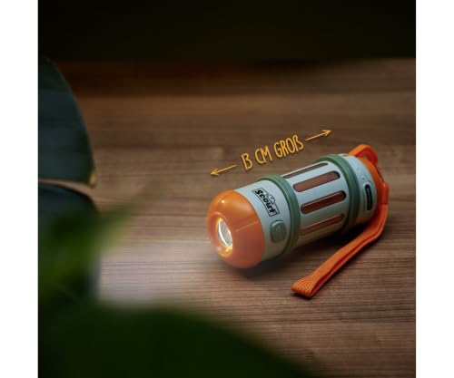 Simba 109452664 - Scout Kinder-Taschenlampe ab 5 Jahre - praktische 2-in-1 Leuchte mit Handschlaufe… – Ansicht 4