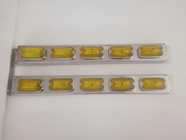 K*K様 車高灯ステンレス　5連　左右セット toproad_ats-ka-ste-5ren