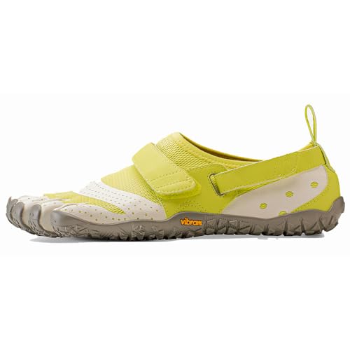 Green / ivory / grey Vibram FiveFingers V-Aqua Hiking Shoes EU 39