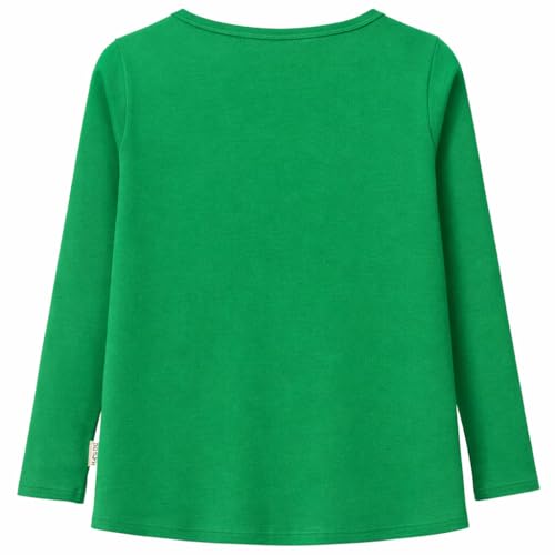 Image of Girls' Heart-Shaped Long Sleeve T-Shirt
