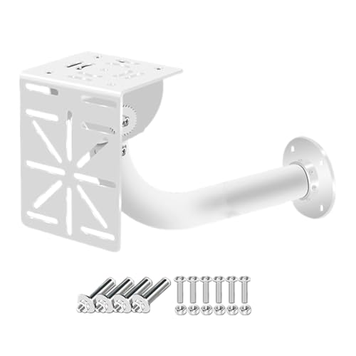 Aymzbd Soporte para Cámara de Vigilancia Soporte Robusto para Cámaras de Soporte de Extensión en Aluminio y Acero Compatible con Cámaras Domo, L