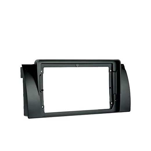 LEXXSON Bilradio In-Dash Monteringsram Radio Installation Fascia för 9 tums skärm Bil Stereo för BMW E39 1995-2003
