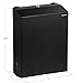 Sunera Black Paper Towel Dispenser C-Fold Multi-Fold Wall-Mount Commercial Paper Towel Dispenser Hand Towel Dispenser Multifold Paper Towels Dispenser Large Capacity
